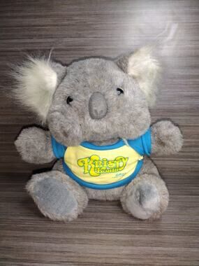 Vintage 1985 Kristy Koala Emotions Mattel 12” StuffedPlush Hug Me I Don’t Smoke